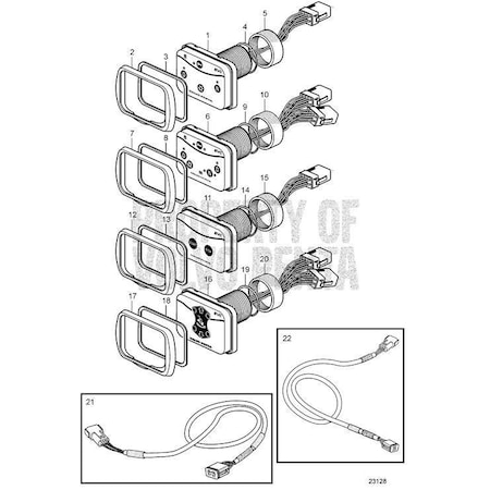 Volvo Penta Control Panel 874459